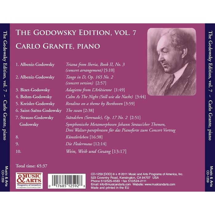The Godowsky Edition Vol. 7 - slide-1