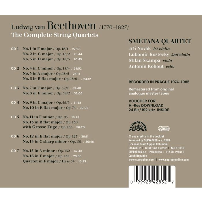 Beethoven: The Complete String Quartets - slide-1