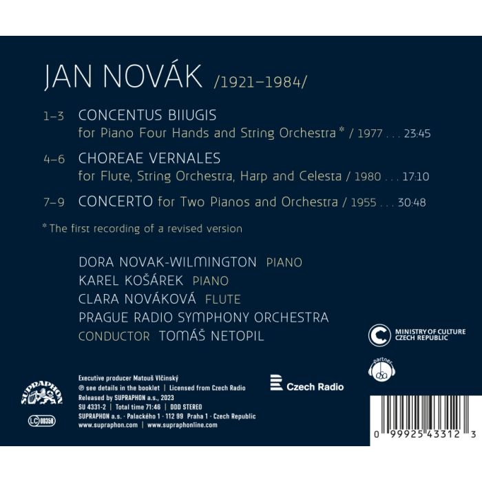 Novák: Concertos - slide-1