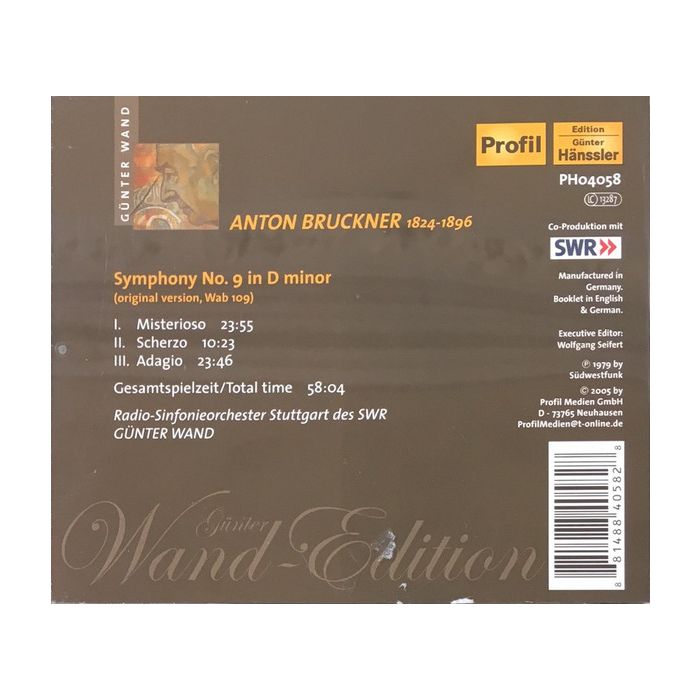 Bruckner: Symphony no 9 - slide-1