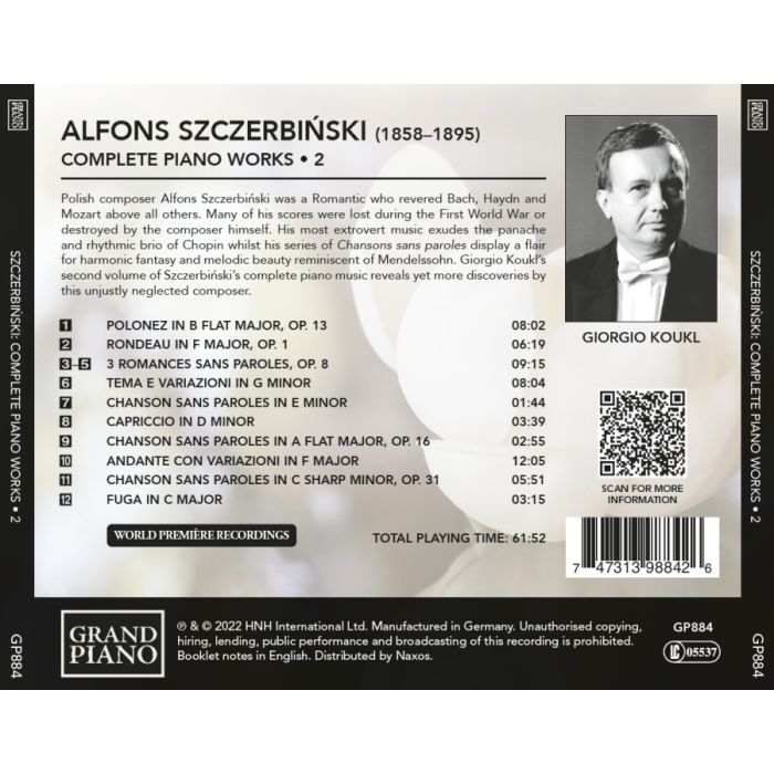Szczerbiński: Piano Works Vol. 2 - slide-1