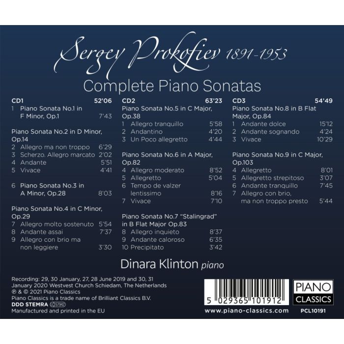 Prokofiev: Complete 9 Piano Sonatas - slide-1
