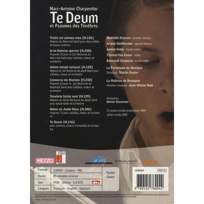 Charpentier: Te Deum Et Psaumes Des Tenebres - slide-1