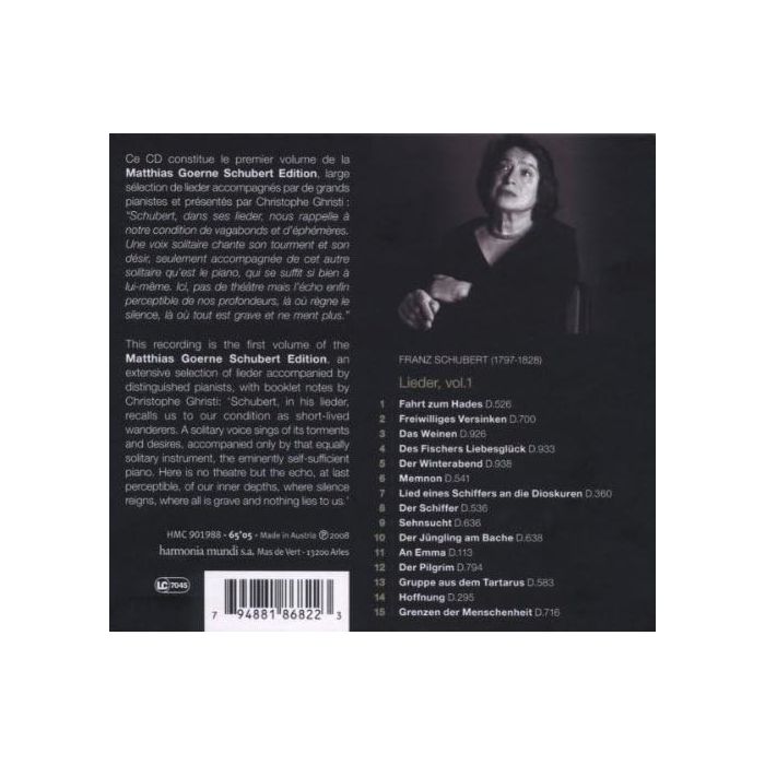 Schubert: Lieder vol. 1 - slide-1