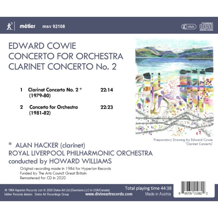 Cowie: Orchestral works - slide-1