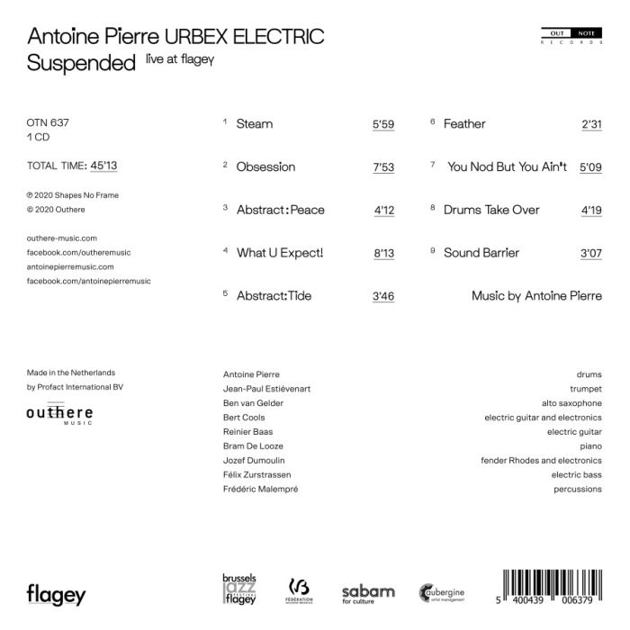 Antoine Pierre/Urbex Electric: Suspended (Live at Flagey) - slide-1