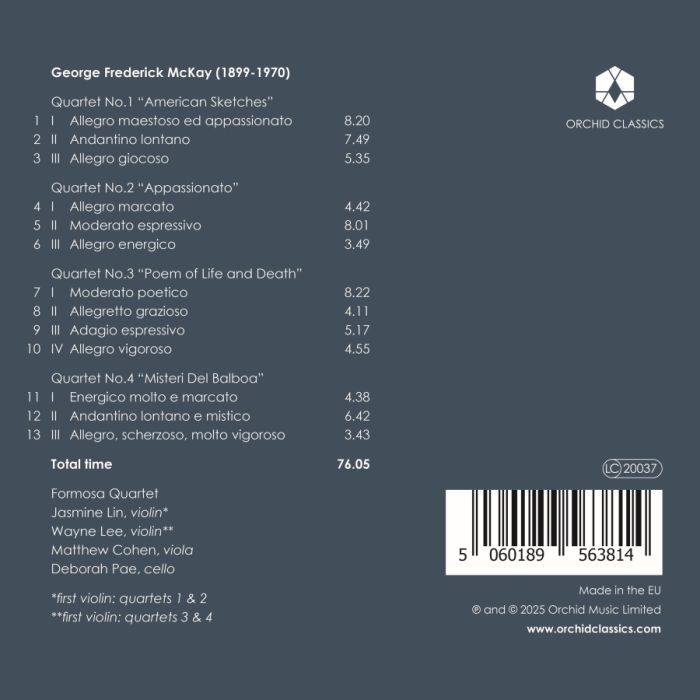 McKay: String Quartets 1-4 - slide-1