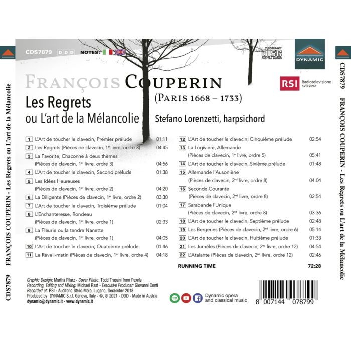 Couperin: Les Regrets - slide-1