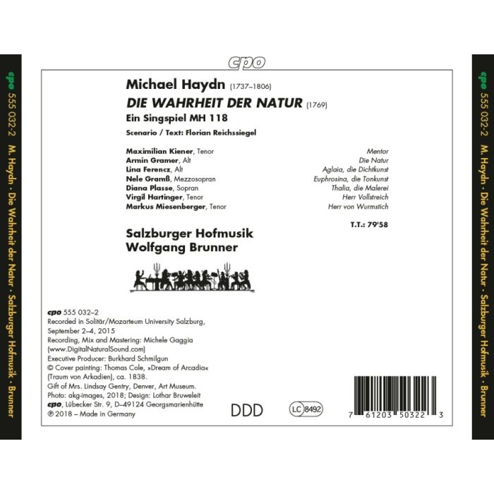 Michael Haydn: Die Wahrheit der Natur, Ein Singspiel - slide-1