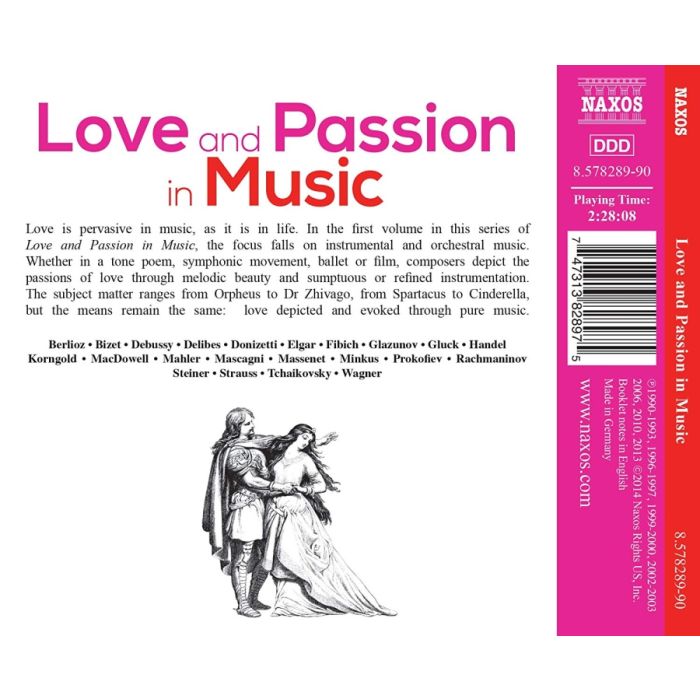 Love and Passion in Music – Berlioz, Bizet, Debussy, Delibes, Donizetti, Elgar, Fibich, Gluck - slide-1
