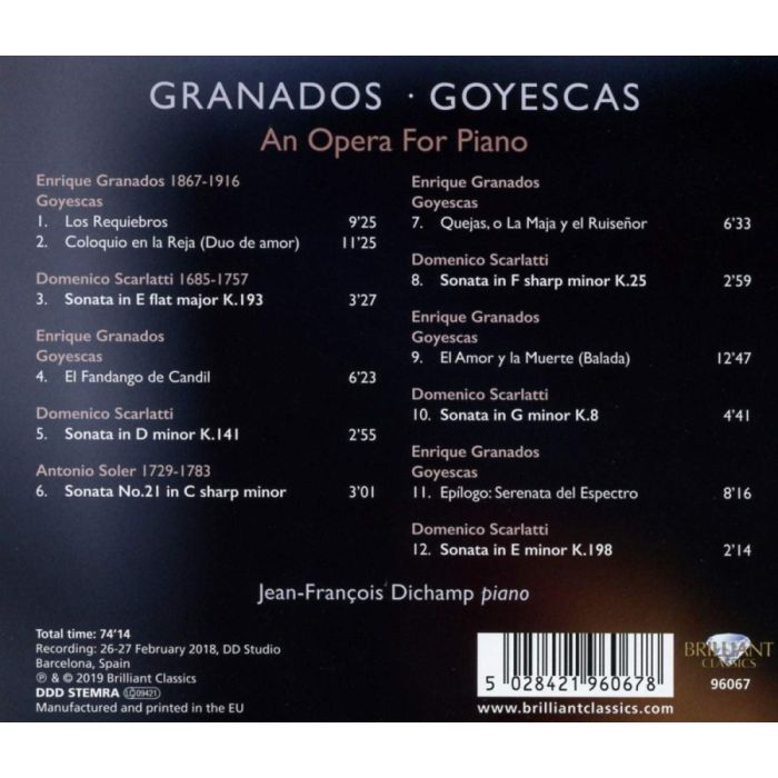 Granados: Goyescas, an Opera for Piano - slide-1