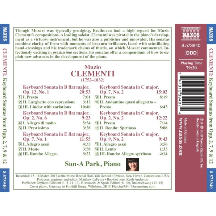 Clementi: Keyboard Sonatas - slide-1