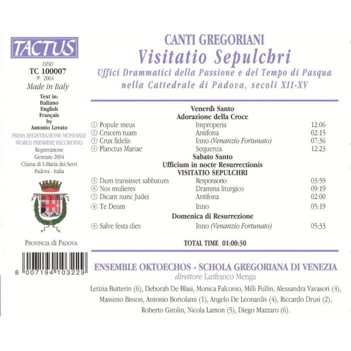 Canti Gregoriani: Visitatio Sepulchri - slide-1