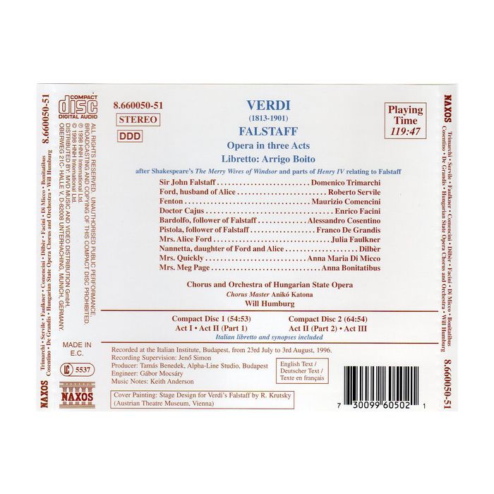 VERDI: Falstaff - slide-1