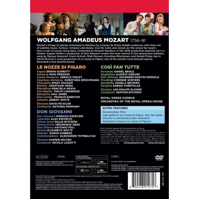 Mozart: Da Ponte Operas - slide-1