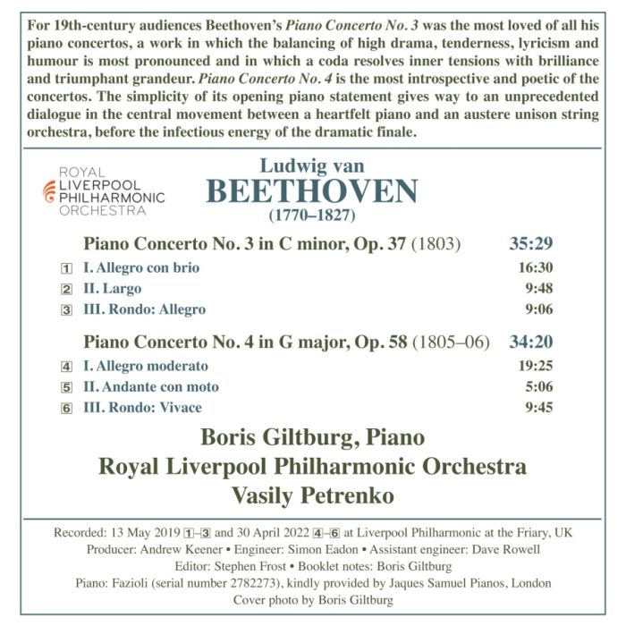 Beethoven: Piano Concertos Nos. 3 and 4 - slide-1