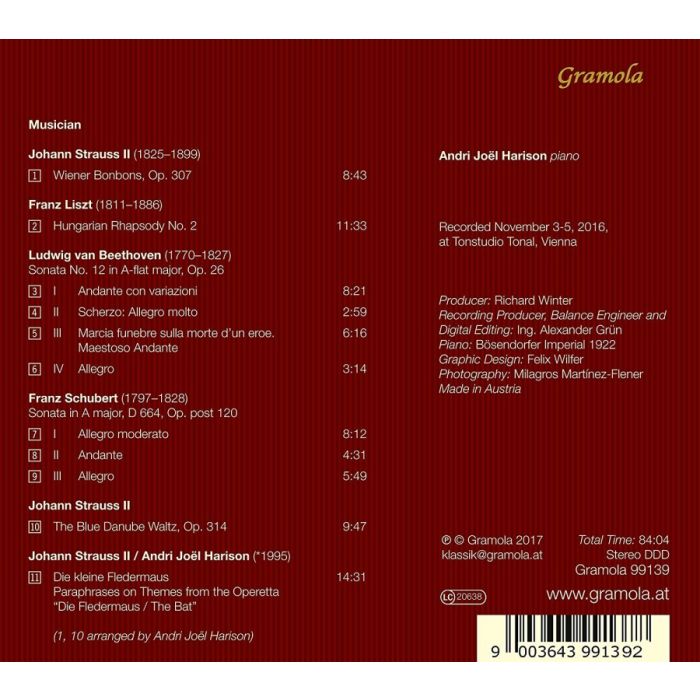 Strauss / Liszt / Beethoven / Schubert: Piano Music - slide-1