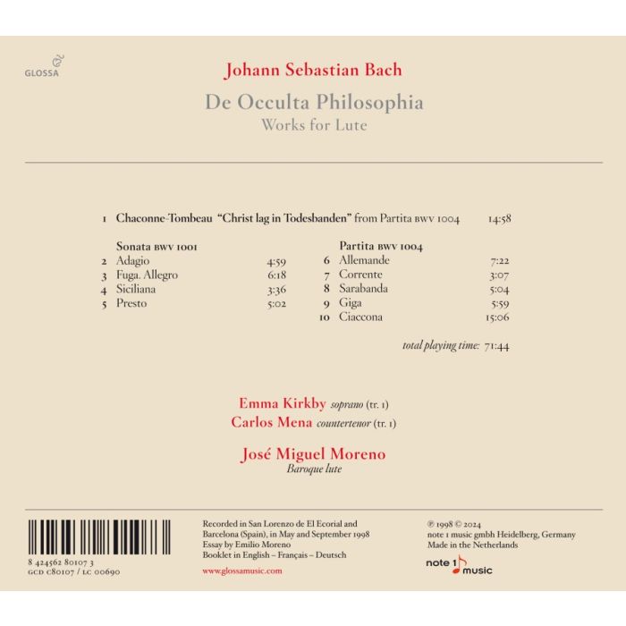 Bach: De occulta philosophia - slide-1