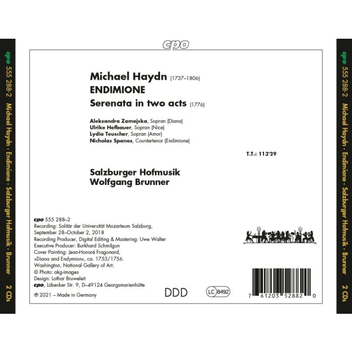 Michael Haydn: Endimione - slide-1