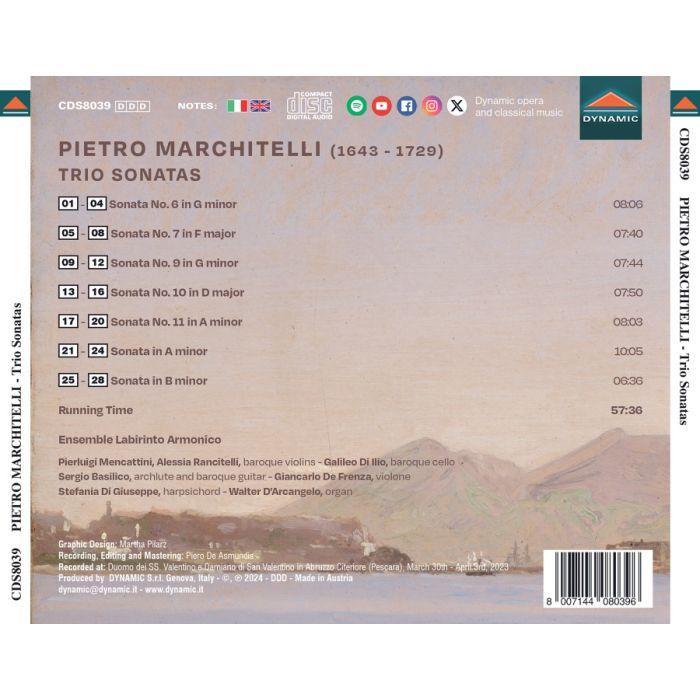 Marchitelli: Trio Sonatas - slide-1