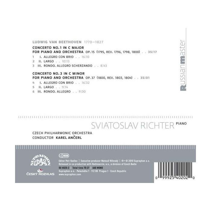 Beethoven: Piano Concertos Nos. 1 & 3 - slide-1