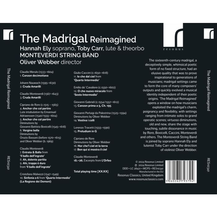 The Madrigal Reimagined - slide-1