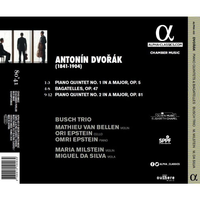 Dvorak: Piano Quintets; Bagatelles - slide-1