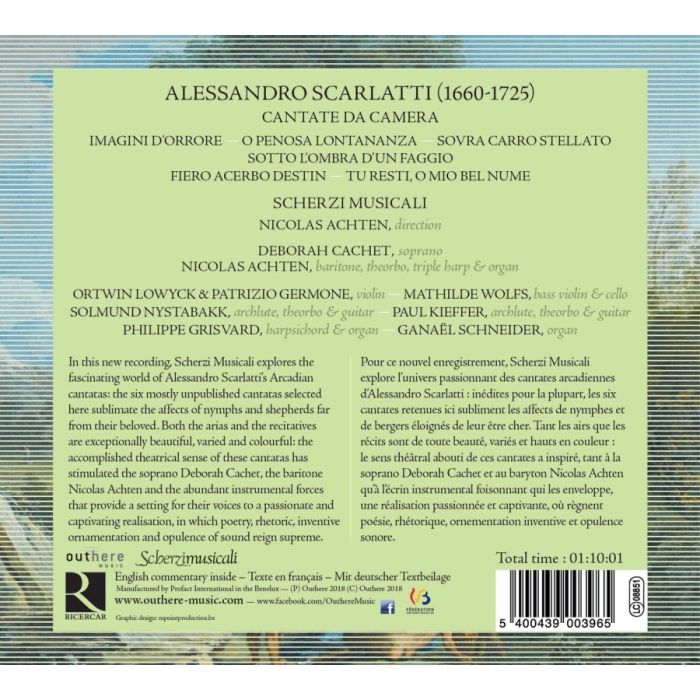Scarlatti: O penosa lontananza  - Cantate da Camera - slide-1