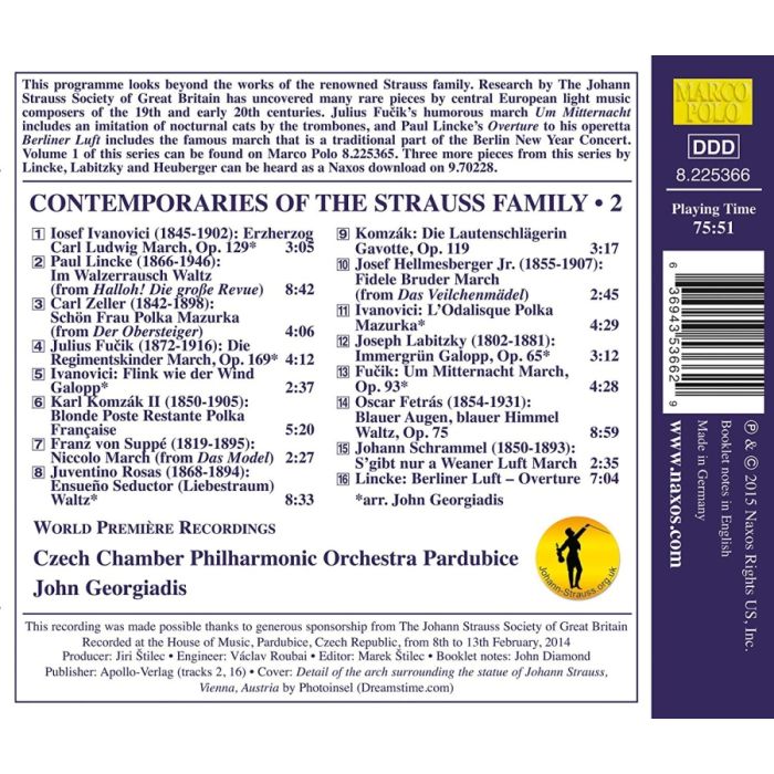 Contemporaries of the Strauss Family Vol. 2 - slide-1