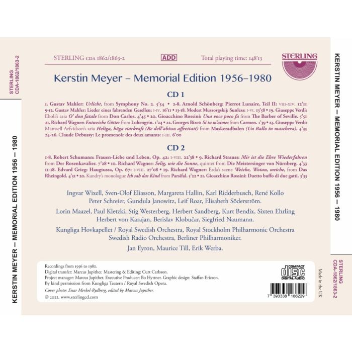Kerstin Meyer, Memorial Edition 1956 -1980 - slide-1