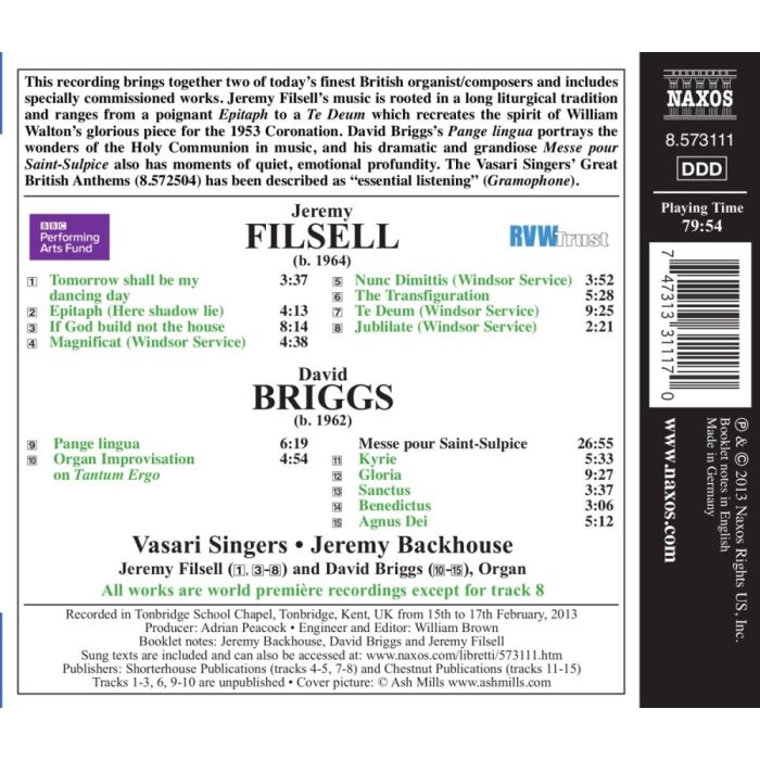 Filsell & Briggs: Choral Music - slide-1