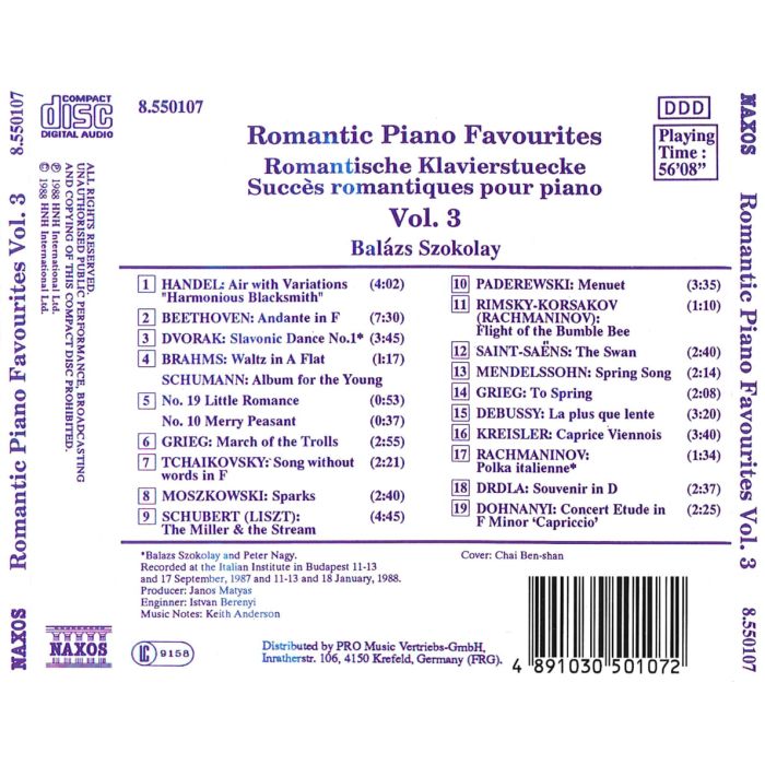 Romantic Piano Favourites 3 - slide-1