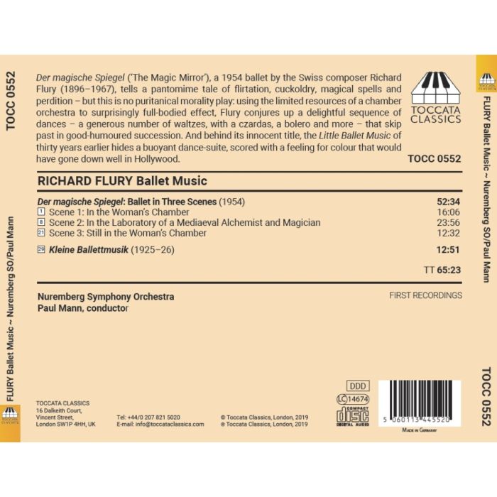 Flury: Ballet Music - slide-1
