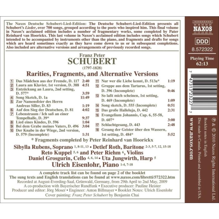 Deutsche Schubert-Lied-Edition 35: Rarities, Fragments and Alternative Versions - slide-1