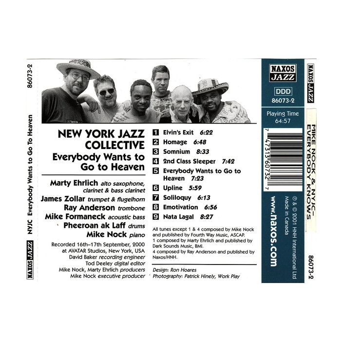 New York Jazz Collective: Everybody Wants To Go To Heaven - slide-1