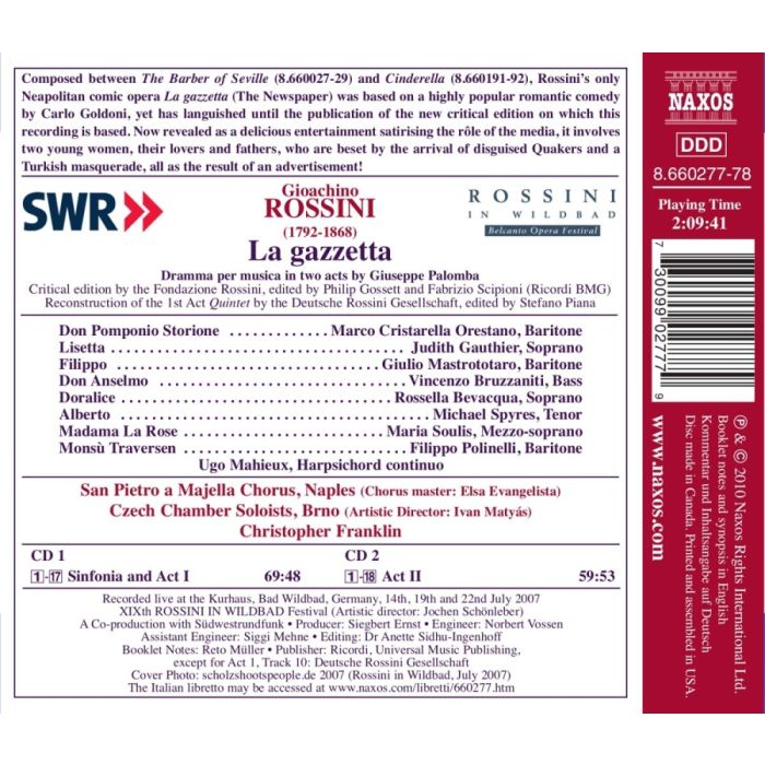 Rossini: La gazzetta - slide-1