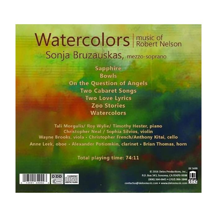 Watercolors - Music by Robert Nelson - slide-1