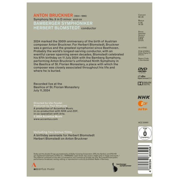 Bruckner: Symphony No. 9 (DVD) - slide-1