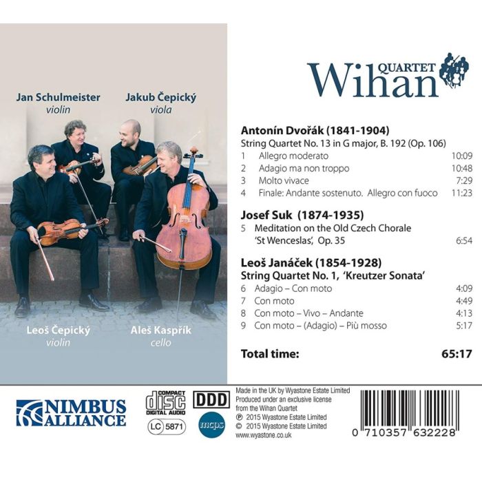 Dvořák/Suk/Janáček: String Quartets - slide-1