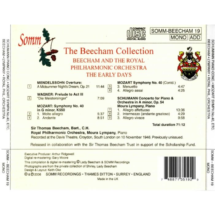 The Beecham Collection: RPO - The Early Days - slide-1