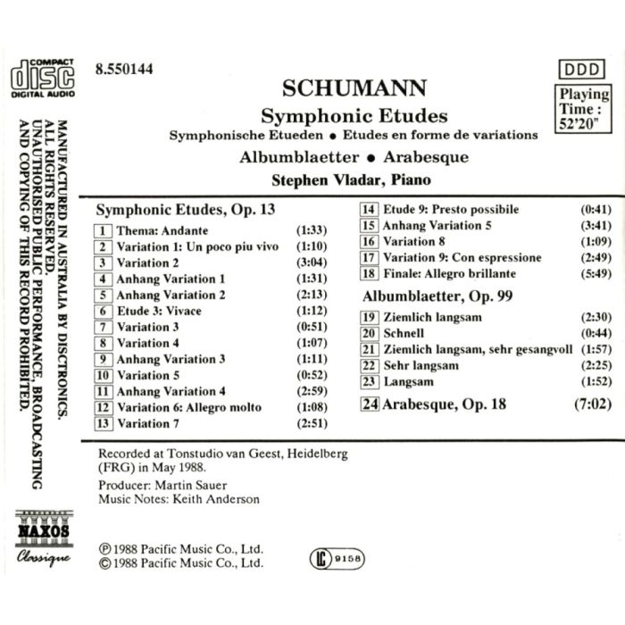 Schumann: Symphonic Etudes - slide-1