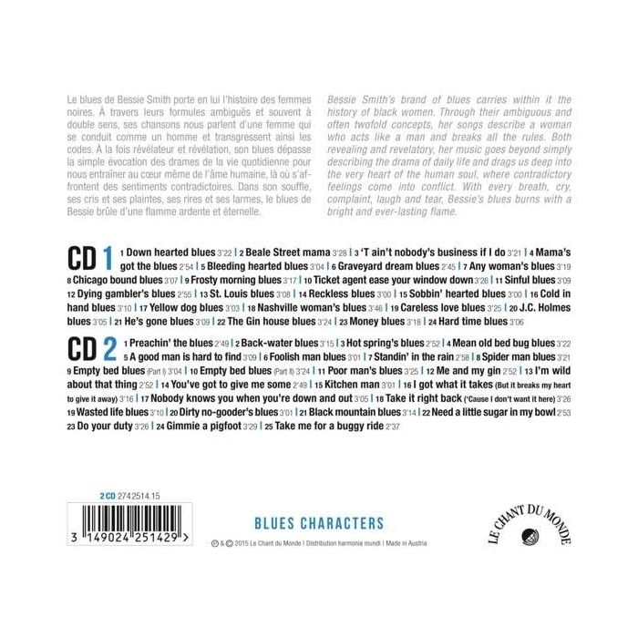 Smith, Bessie: Careless Love; seria Blues Characters - slide-1
