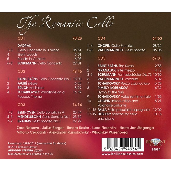 The Romantic Cello - slide-1