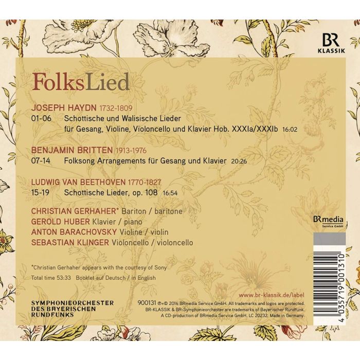 FolksLied - Beethoven; Britten; Haydn - slide-1