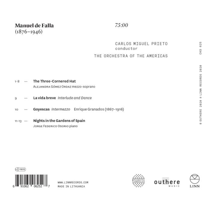 Falla: The Three-Cornered Hat; Nights in the Gardens of Spain - slide-1