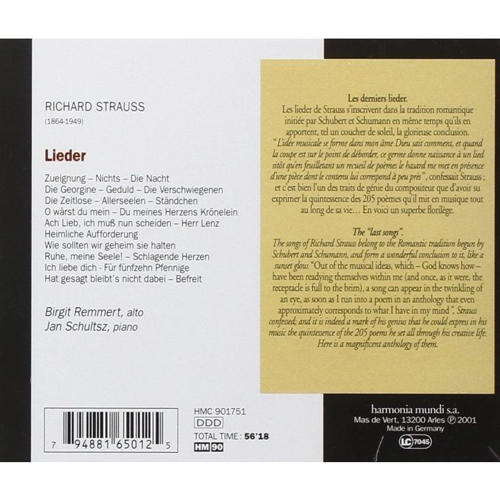 Strauss, R: Lieder - slide-1