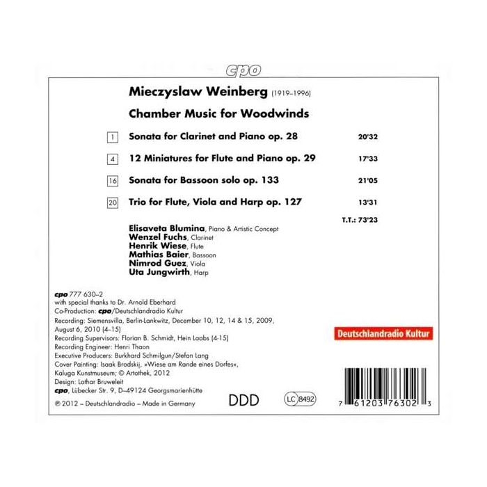 Weinberg: Chamber Music for Woodwinds - slide-1