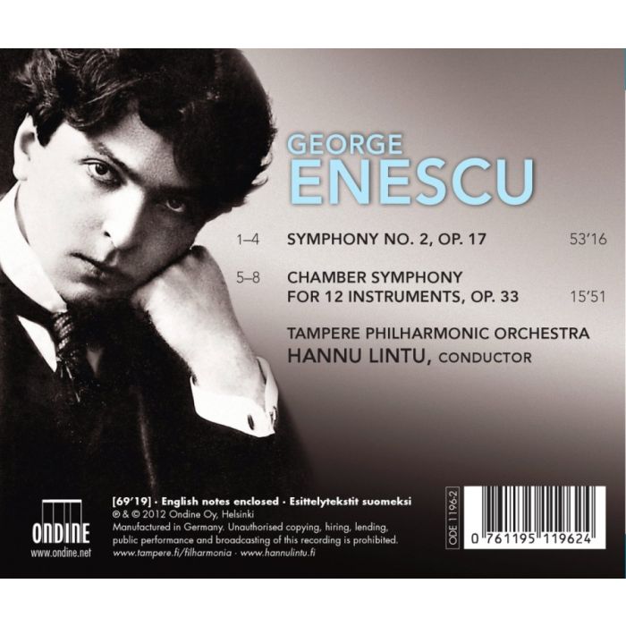 Enescu: Symphony No. 2, Chamber Symphony - slide-1