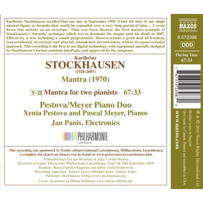 Stockhausen: Mantra - slide-1
