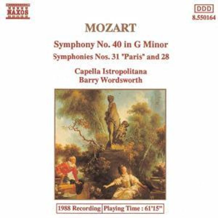Mozart Symphonies 40, 28 & 31